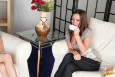 Short And Pervys — Little Dick Club, starring Honey B, Nikita Law, Paige Fox